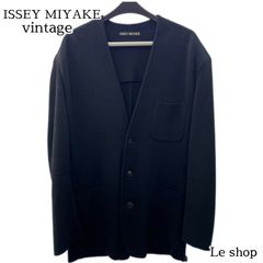 ISSEY MIYAKE イッセイミヤケ ジャケット カーディガン ブラック vintage 中古品