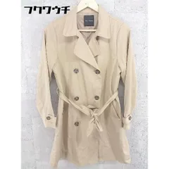 ◇ ◎ Ray Cassin レイカズン ベルト付 長袖 トレンチ コート サイズF ベージュ レディース 【中古】 【1002801611125】のサムネイル