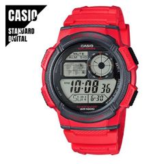 【即納】CASIO STANDARD カシオ スタンダード デジタル レッド AE-1000W-4A 腕時計 メンズ レディース メール便送料無料