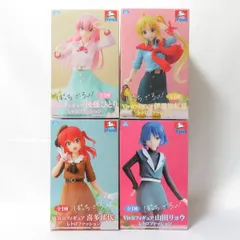 中古 未開封品 Vivit ぼっち・ざ・ろっく 後藤ひとり 伊地知虹夏 山田リョウ 喜多郁代 4体セット レトロファッション システムサービス pr00016