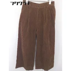 ◇ URBAN RESEARCH アーバンリサーチ コーデュロイ パンツ サイズM ブラウン レディース  【中古】 【1111300007534】