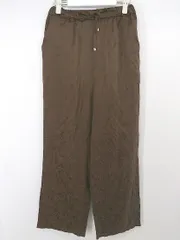 ◇ BEAMS HEART ビームスハート イージー パンツ ブラウン レディース P  【中古】 【1209200000882】
