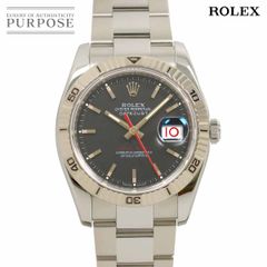 ロレックス ROLEX デイトジャスト ターノグラフ 116264 F番 ルーレット メンズ 腕時計 K18WG 自動巻き Datejust Turnograph 90283570