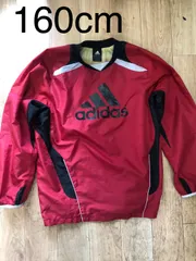 adidas　アディダス　ウインドブレーカー　レディース　レッド　裏メッシュ　身長160cm　スポーツ　トレーニング　運動　冬物