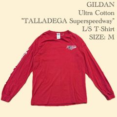 GILDAN Ultra Cotton "TALLADEGA Superspeedway" L/S T-Shirt - M