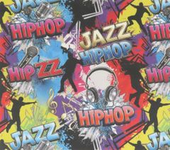 【ゆきちゃん限定】X2320 HIPHOP＆JAZZ HIPHOP柄 1m