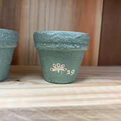 リメ鉢　一寸鉢　リメイク鉢　waikaのリメ鉢