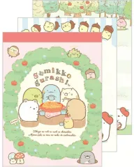 【中古】ノート・メモ帳 とかげのお家にあそびにいきましたテーマ(食事) クロスメモ 「すみっコぐらし」