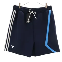 未使用 adidas アディダス TRAE ショートパンツ 2XL ネイビー メンズ 古着