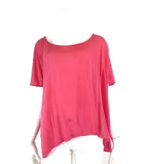 アクネ Acne カットソー Tシャツ オーバーサイズ ボックスシルエット 落ち感 とろみ 半袖 S ピンクのサムネイル