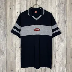 OLD Wilson 90s ウィルソン 日本製 半袖 ポロシャツ M