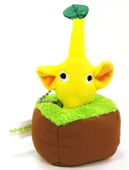 【中古】ぬいぐるみマスコット・ぬいぐるみバッジ 黄ピクミン 引っこ抜きぬいぐるみマスコット 「ピクミン」