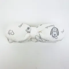 スヌーピー リボンヘアバンド オフホワイト SNOOPY