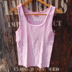 【Hollywood Ranch Market 】 ハリウッドランチマーケット ハリラン 聖林公司 ストレッチフライス タンクトップ 無地 Tシャツ  1 (S)