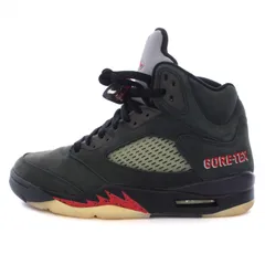 ナイキ NIKE WMNS Air Jordan 5 Retro GORE-TEX Off-Noir ウィメンズ エアジョーダン5 レトロ ゴアテックス オフノワール スニーカー ハイカット US9 26cm 黒 ブラック DR0092-001 /BMのサムネイル
