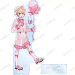【中古】アクリルスタンド・アクリルパネル 鏡音レン 桜パーティーver. Art by しゅがお BIGアクリルスタンド 「桜ミク」