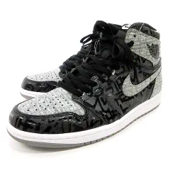 ナイキ NIKE Air Jordan 1 High OG "Rebellionaire" 555088-036 スニーカー エアジョーダン 1 レベリオネア US9.5 27.5cm 黒 ブラックのサムネイル