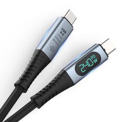 SIKAI CASE USB Type C ケーブル【PD急速充電 240W Thunderbolt 4 対応 出力スクリーン表示】Type-C to Type-Cケーブル USB4 充電ケーブル 4 標準Type-C 240W 1m