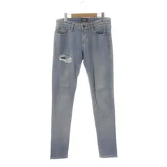 ディーアイディー D-ID 加工デニムパンツ ジーンズ スキニー ストレッチ ジッパーフライ 24 ライトブルー /DO ■OS