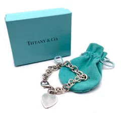 【中古】良品 Tiffany ＆ Co ティファニー リターン トゥ ハート タグ シルバー925 ブレスレット eY08194A