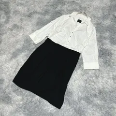 【良品】ZARA BASIC ザラベーシック  ひざ丈ワンピース【USA  Ｍ】大人カワイイ  オフィス  レディース  白系  ホワイト  【送料無料】