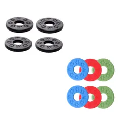 8個セット ギター ストラップ ロック シリコン ブラック グリーン ブルー レッド ストラップロック ギター ベース アクセサリー ストラップラバー 滑り止め 落下防止 ブロック 楽器用 格好良い 可愛い かわいい お洒落 ポップ アコギ ミュージシャン