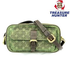 LOUIS VUITTON(ルイ・ヴィトン)　モノグラム　ミニジュリエット　M92418　カーキ×ダークブラウン　キャンバス×レザー　レディース 【102061086003】