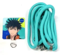 【中古】モバイル雑貨 伏黒恵 ショルダーストラップ付きフォンタブ Holiday Ver. 「呪術廻戦 -マルイ POP UP SHOP-」