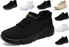 厚底 ジョギング 靴 幅広 カップル トレーニング 大きい スリッポン 人気 ウォーキングシューズ 白 男女兼用 黒 運動靴 カジュアル スポーツシューズ ランニングシューズ 室内 スニーカー レディース 超軽量 メンズ シューズ 通気 [Chomena]