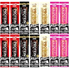 1本満足バー プロテイン ブラック3本 チョコ4本 ストロベリー4本 ホワイト3本 送料無料のサムネイル