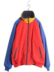 【お得なクーポン配布中!】 90s USA製 ランズエンド スコール ジャケット レディース L メンズ M 程 古着 ナイロン 中綿 フリース ライナー付き ジャンパー クレイジー