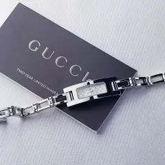 ほぼ新品 正規品 GUCCI(グッチ) 3900L レディース時計 バングルブレスレット ブランド時計 ギフト用