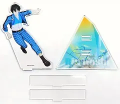 【中古】アクリルスタンド・アクリルパネル 糸師凛 エゴストリートモチーフ ジオラマアクリルスタンド 「ブルーロック×文房具カフェ」