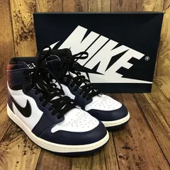 NIKE AIR JORDAN 1 RETRO HIGH OG MIDNIGHT NAVY (ナイキ エアジョーダン1 レトロハイOG ミッドナイトネイビー)【F0116-004】