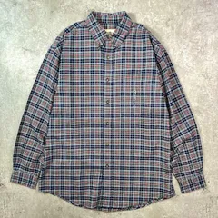 DEAD STOCK NOS 90年代 Eddie Bauer エディーバウアー マドラスチェックシャツ メンズL相当 