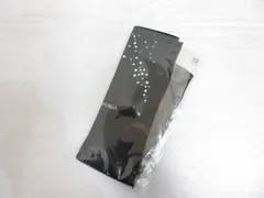 フルラ FURLA UVカット アームカバー ロング 21-22cm 全長44cm 黒 ブラック 内側メッシュ地 ラインストーン装飾 日本製 タグ付きのサムネイル