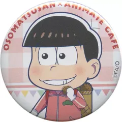 【中古】バッジ・ピンズ(キャラクター) おそ松(収穫の秋ver.) 「おそ松さん×animatecafe トレーディング缶バッジ アニメイトカフェver.」
