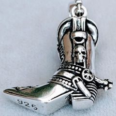 ☆NEW☆ トルコ製 925silver ペンダントトップ（ウエスタンブーツ）