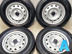 185/70R14  
ダンロップ ウィンターマックス WM02 
　 キャロウィン J9 
14x5.0  100-4穴 
中古タイヤ スタッドレスタイヤ ホイールセット 4本セット
 w14250422034