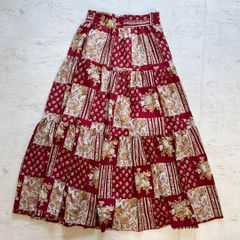 ピンクハウス サンタクロース リース ティアード スカート リボン 小人