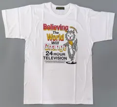 【中古】衣類 チャリTシャツ 白 LLサイズ 「24時間テレビ44 (2021年)」