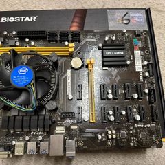 BIOSTAR　TB250 BTC PRO　CPU付き　6