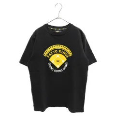 FAT (エフエーティー) フロントプリント半袖Tシャツ ブラックのサムネイル