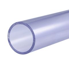 特価商品 uxcell 塩ビパイプ PVC製 塩ビ管 43 mm内径 50 mm外径 200 mm ハイインパクト 水道管 工芸品 ケーブルスリーブ用 クリア ブルー