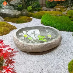 【月末セール・新品】 つくばいに雀　ミニチュア　インテリア　蹲　スズメ　つくばい 71m3KVW3EnL._UF350,350_QL50_.jpg