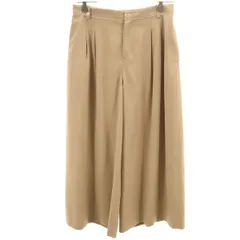 ROPE’ mademoiselle ロペ マドモアゼル 日本製 ワイドパンツ 38 ベージュ レディース 古着