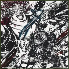 【中古】紙製品 ロー＆キッド＆ビッグマム メタリック色紙 -墨式- 「一番くじ ワンピース EX 悪魔を宿す者達 vol.2」 F賞