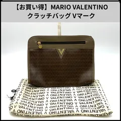 HD31【お買い得】MARIO VALENTINO クラッチバッグ Vマークのサムネイル