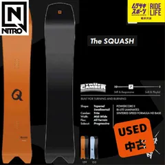 最新作人気SALE超美品中古 人気モデル 21-22 NITRO Ws SQASH 148cm レディースパウダーボード フリーライド その他