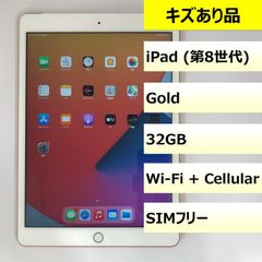【キズあり品】iPad (第8世代) Wi-Fi + Cellular/32GB/356753111366518